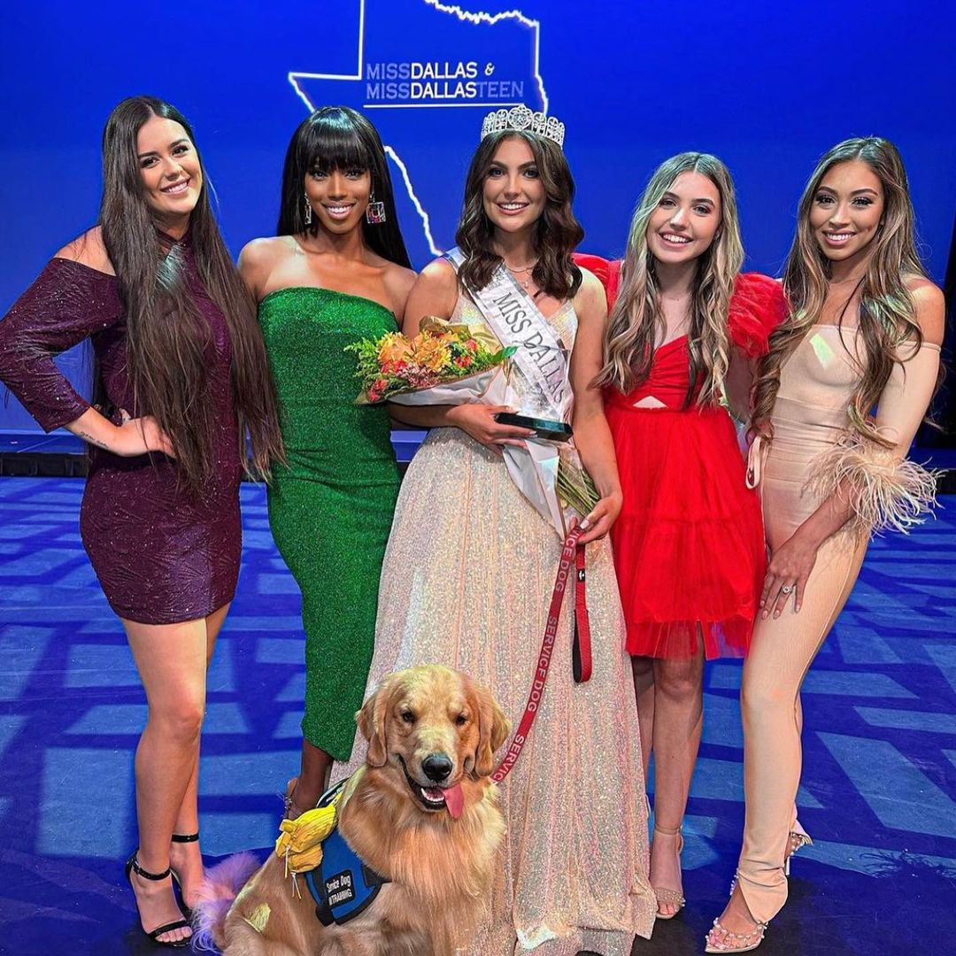 Alison Appleby and Her Adorable Golden Retriever Service Dog