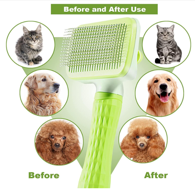 Garstor Dog Brush For Long-Haired Dogs
