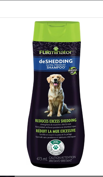 The FURminator De-shedding Dog Shampoo