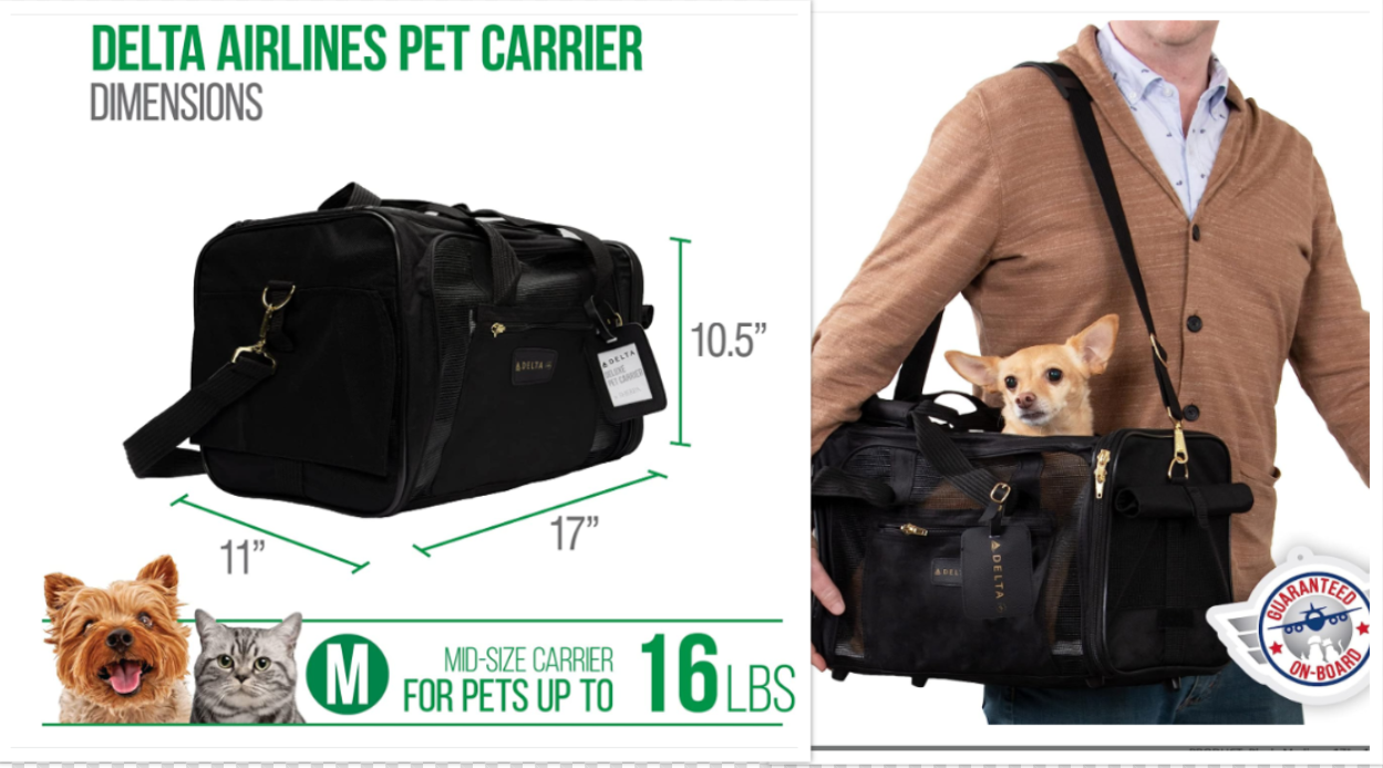 Sherpa Delta Airlines Pet Carrier