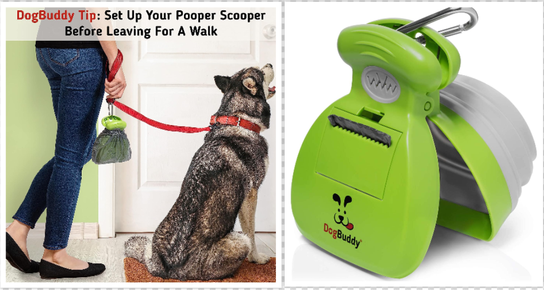 DogBuddy Portable Dog Poop Scooper