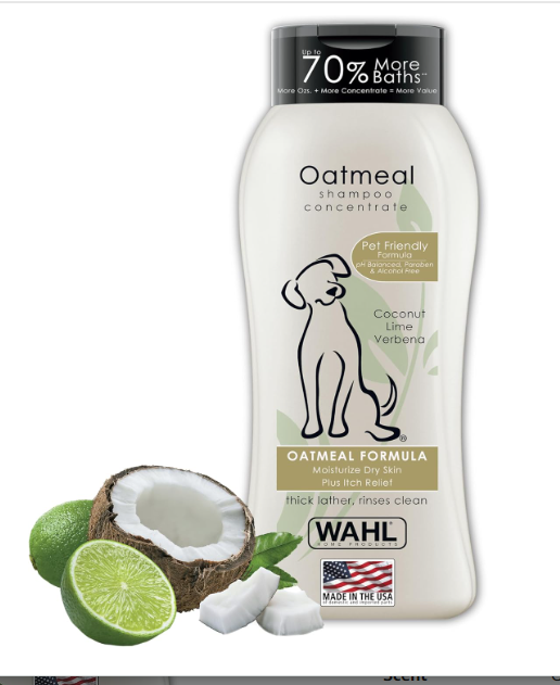 Wahl USA Dry Skin & Itch Relief Dog Shampoo